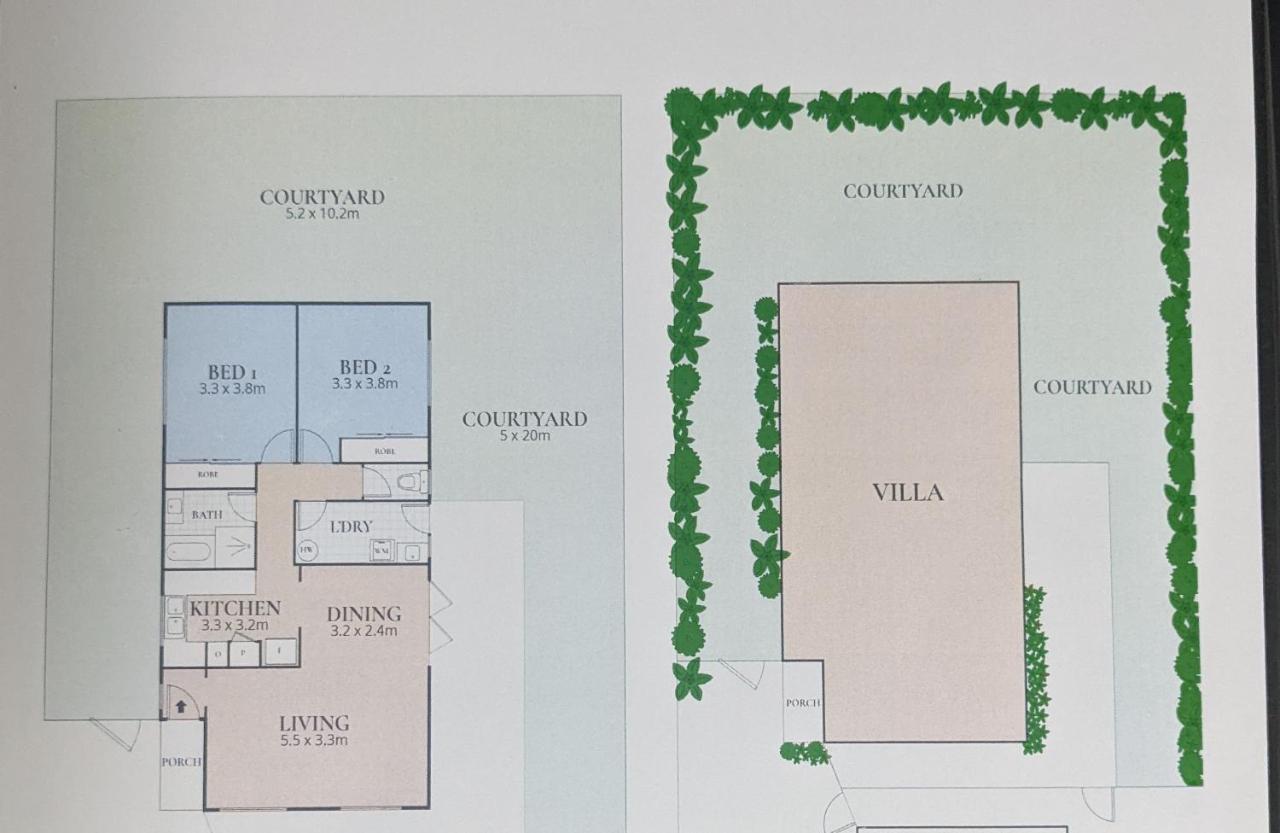 Beachside Villa 艾塔龙海滩 外观 照片
